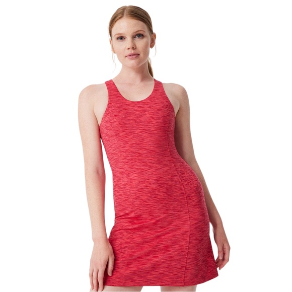 Outdoor Voices Dresses & Skirts - Outdoor Voices Dress Circle Back Exercise Built In Shorts Rose Garden Pink Small